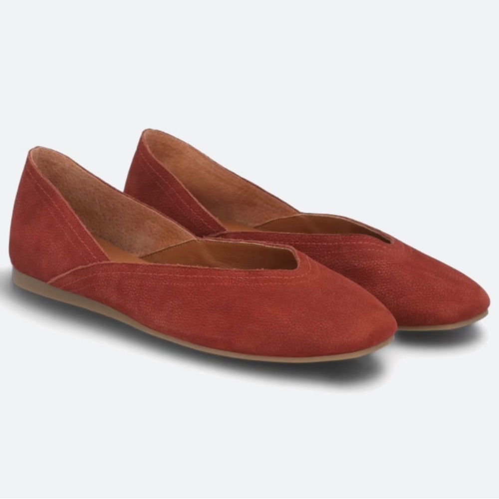 Lucky Brand Alba Suede Ballet Flat